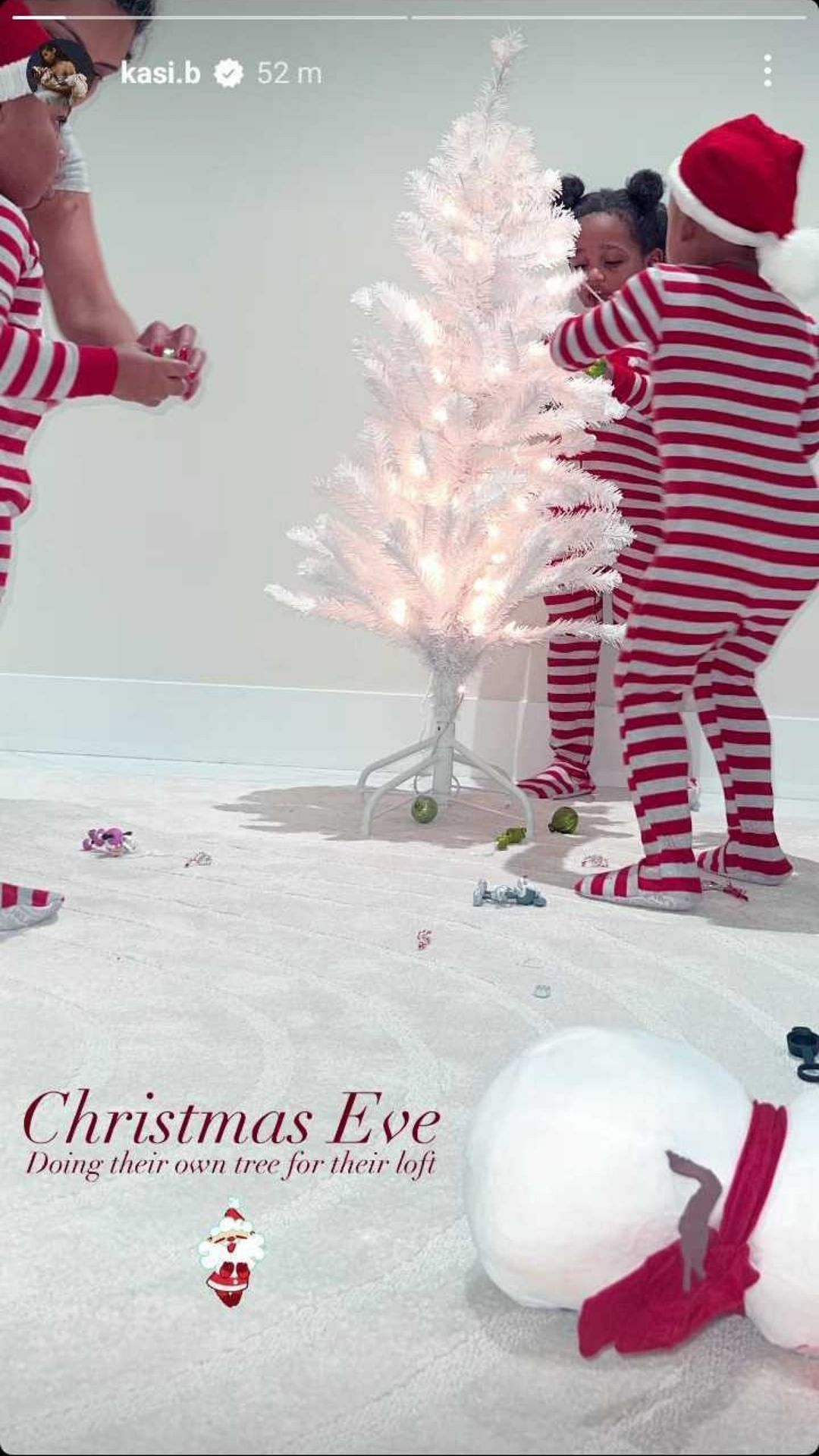 Via Kasi Bennett's Instagram story